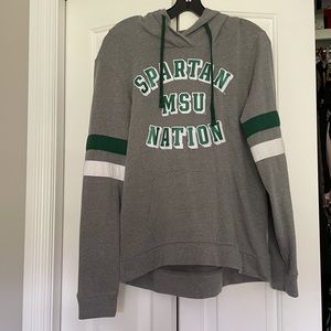 Michigan State Spartan PINK hoodie